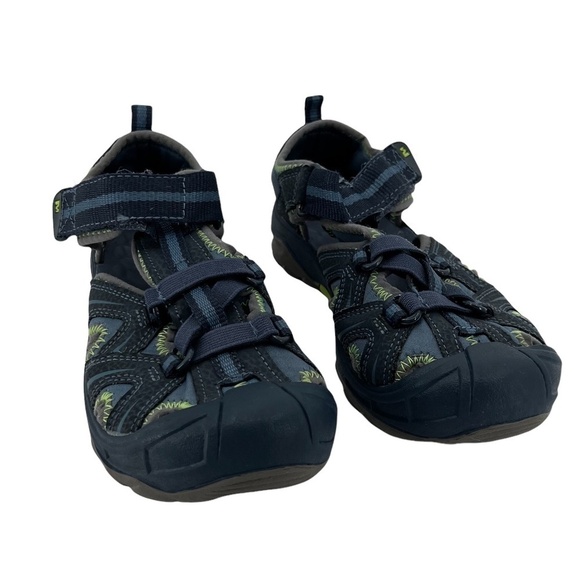 Merrell Blue Green Hydro Hiker Water Sandals Size 1 Boy’s - Picture 1 of 8